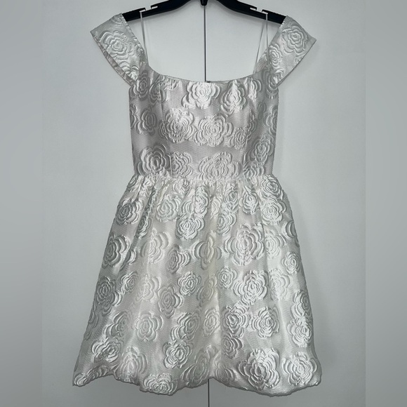 Valentina Dress in White by Amanda Uprichard - Picture 12 of 15